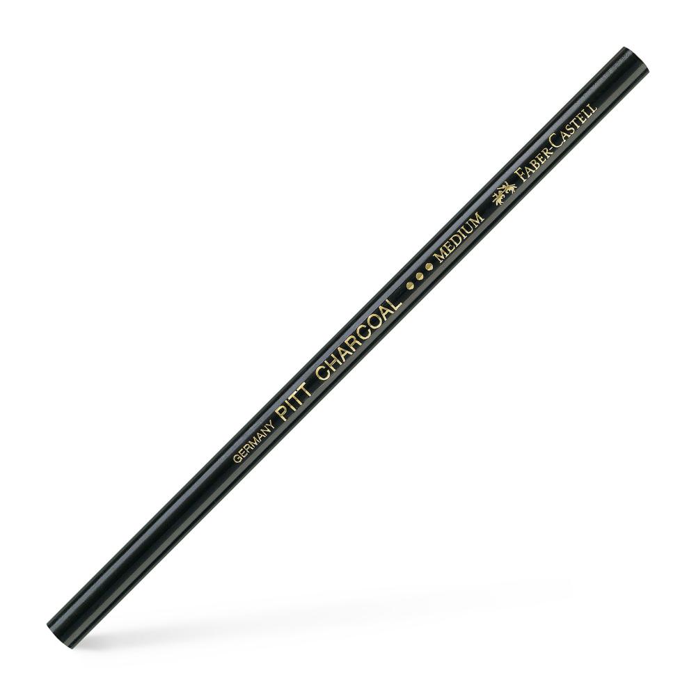 CREION CARBUNE NATURAL PITT MONOCHROME MEDIU FABER-CASTELL