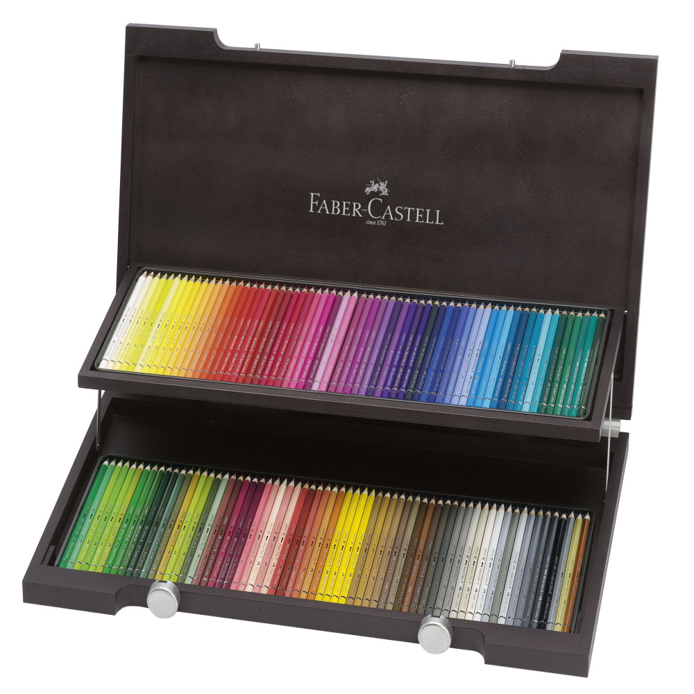 Cutie Lemn 120 Bucati Creioane Acuarela Albrecht Durer Faber-castell