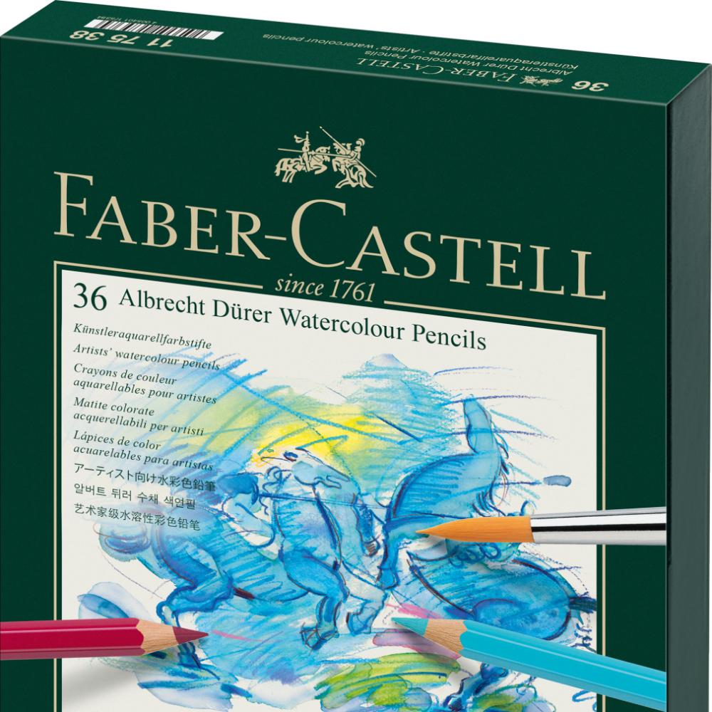 CREIOANE COLORATE ACUARELA 36 CULORI STUDIO DURER FABER-CASTELL