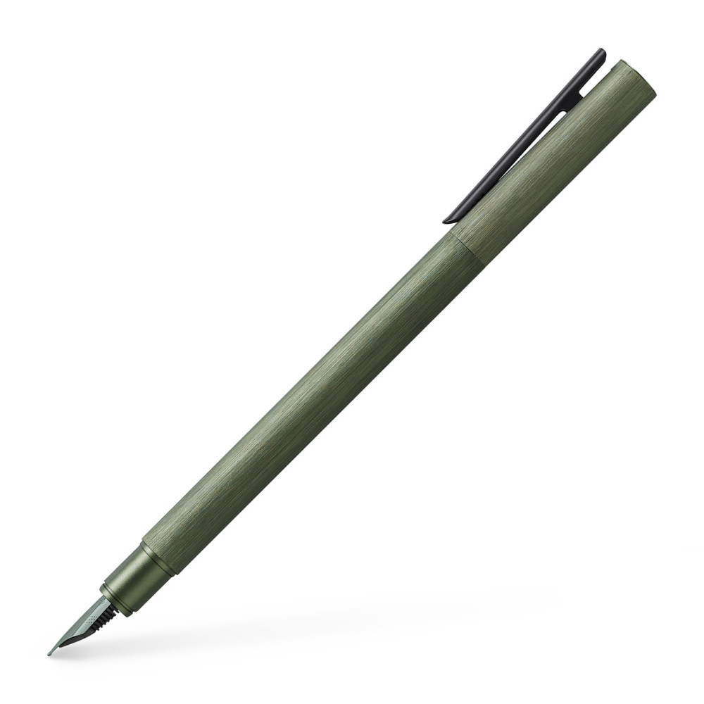 Stilou Neo Slim Aluminium Verde M Faber-castell