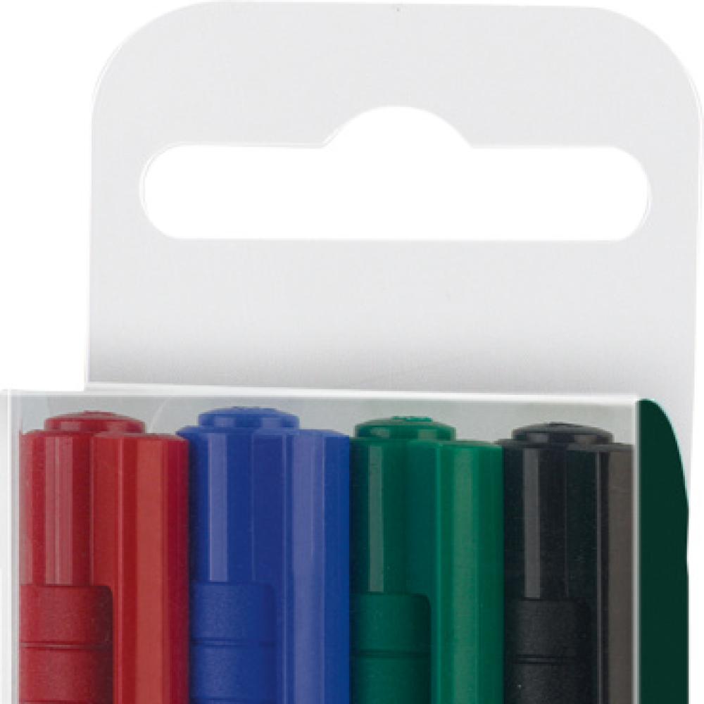 MARKER PERMANENT SET 4 M MULTIMARK FABER-CASTELL MARKER PERMANENT SET 4 M MULTIMARK FABER-CASTELL
