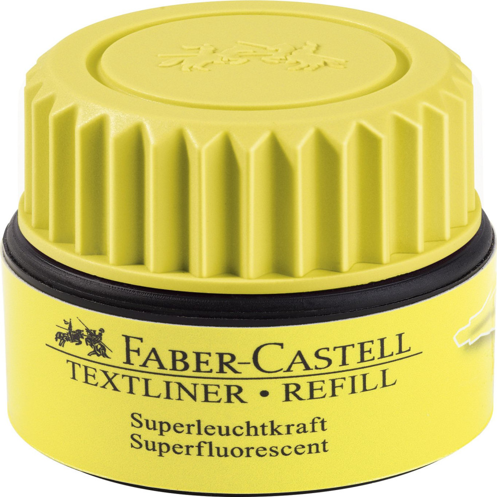 Refill Textmarker Galben 1549 Faber-castell Refill Textmarker Galben 1549 Faber-castell