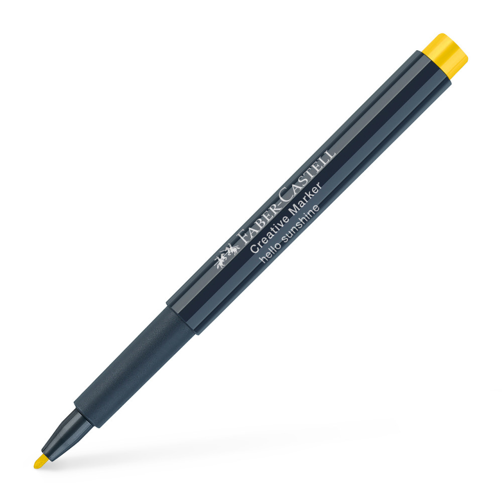 Marker Creativ Galben Faber-castell