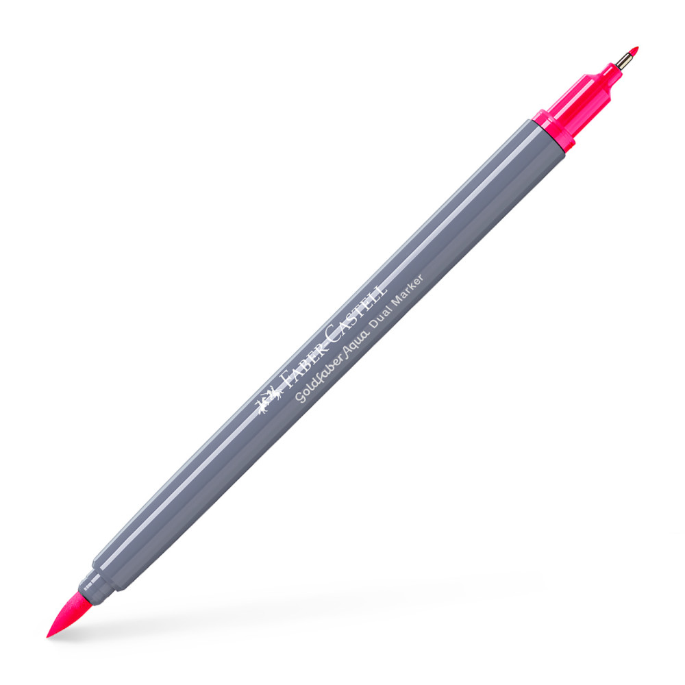 Marker Solubil 2 Capete Goldfaber Roz 229 Faber-castell