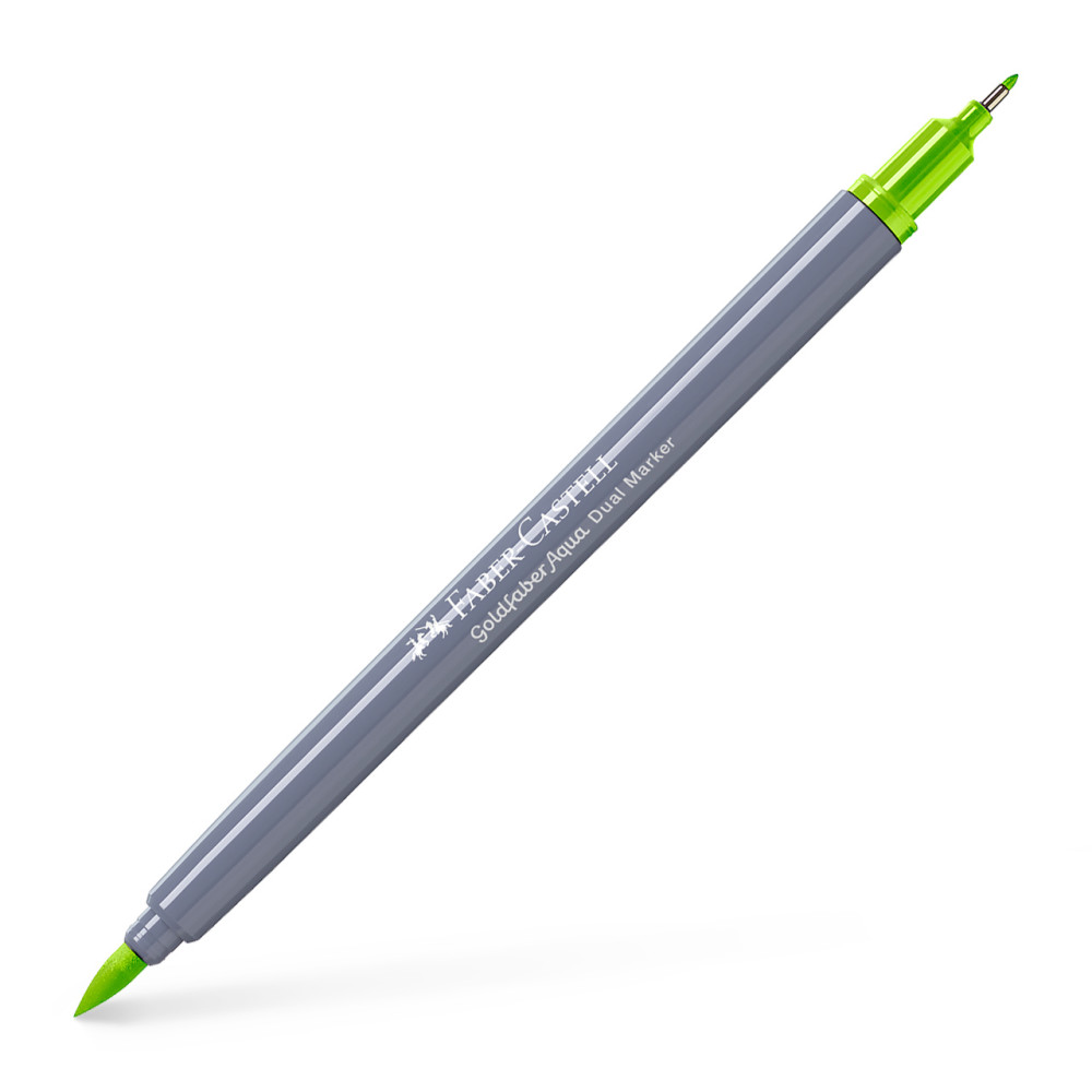 Marker Solubil 2 Capete Goldfaber Verde Deschis 171 Faber-castell