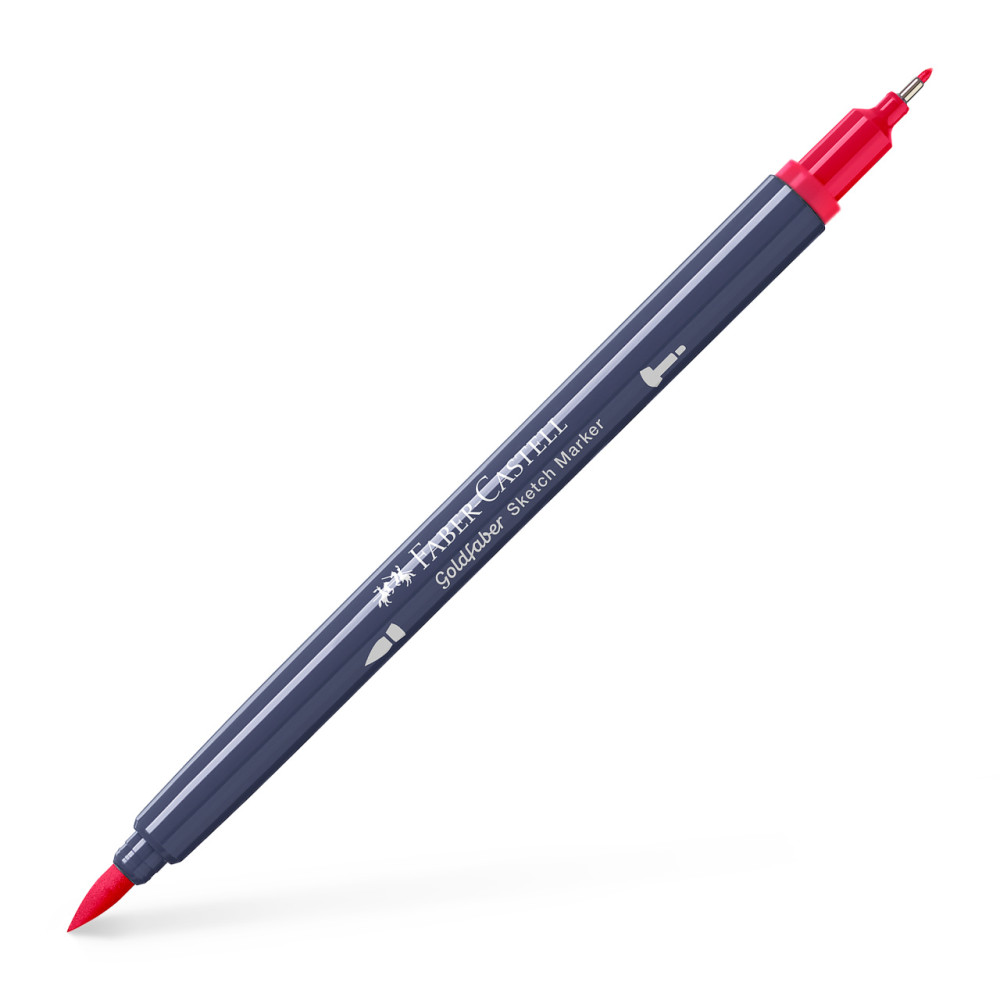 Sketch Marker 2 Capete Carmin Permanent 126 Goldfaber Faber-castell