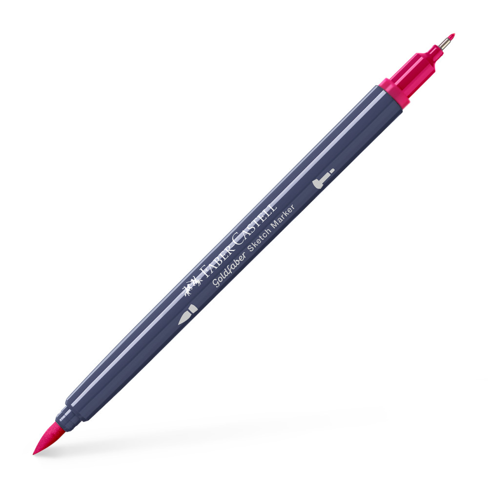 Sketch Marker 2 Capete Roz Carmin 127 Goldfaber Faber-castell