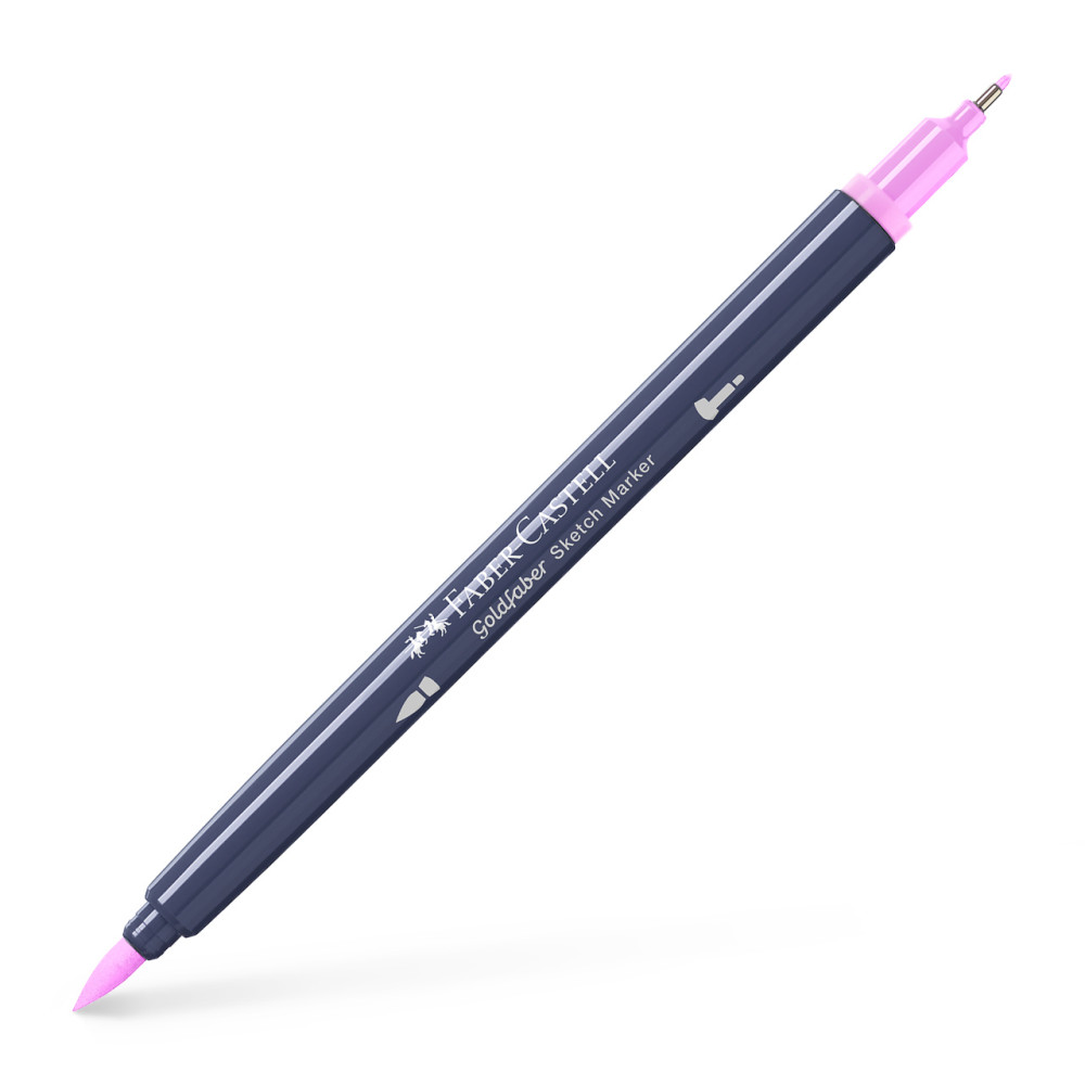 Sketch Marker 2 Capete Magenta Deschis 119 Goldfaber Faber-castell