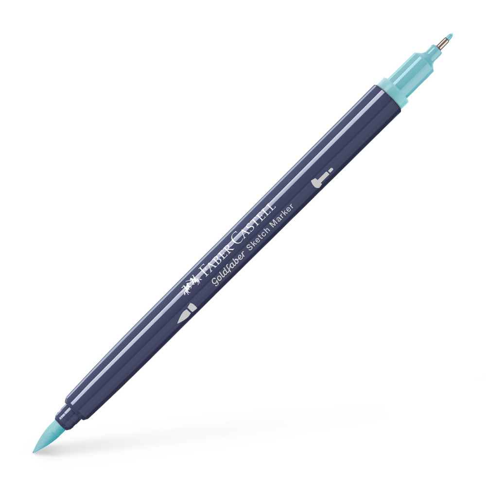 Sketch Marker 2 Capete Turcoaz Vintage 311 Goldfaber Faber-castell