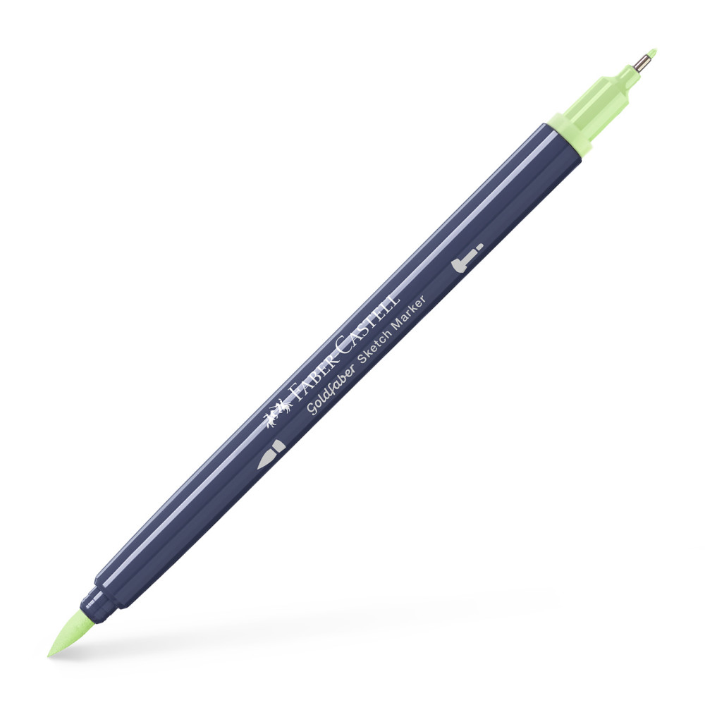 Sketch Marker 2 Capete Vernil Pamantiu Deschis 314 Goldfaber Faber-castell
