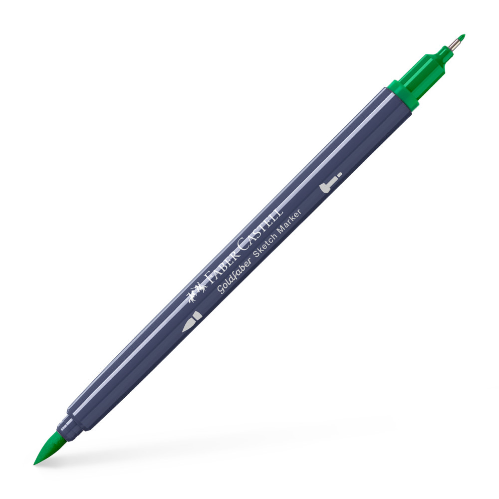 Sketch Marker 2 Capete Verde Monstru 316 Goldfaber Faber-castell