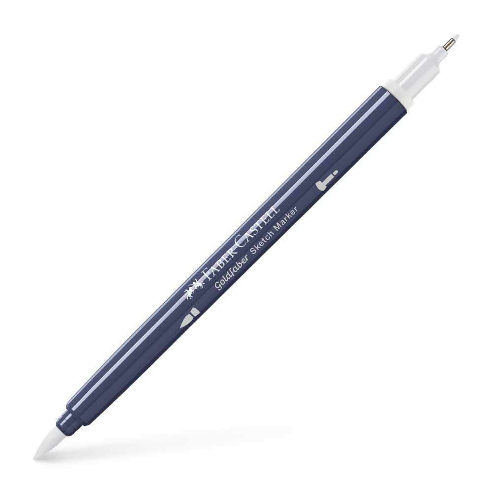 Sketch Marker 2 Capete Gri Neutru I 331 Goldfaber Faber-castell