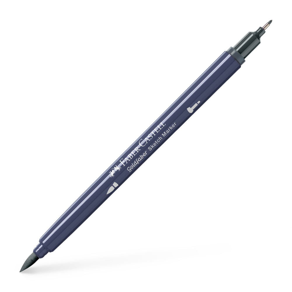 Sketch Marker 2 Capete Gri Neutru Iv 344 Goldfaber Faber-castell
