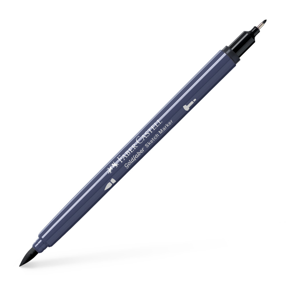 Sketch Marker 2 Capete Gri Neutru Vi 336 Goldfaber Faber-castell