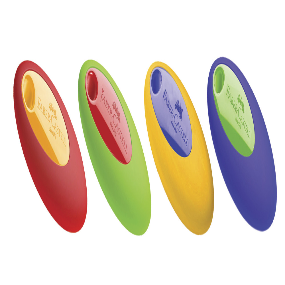 Radiera Ovala Cu Mijloc Plastic Faber-castell