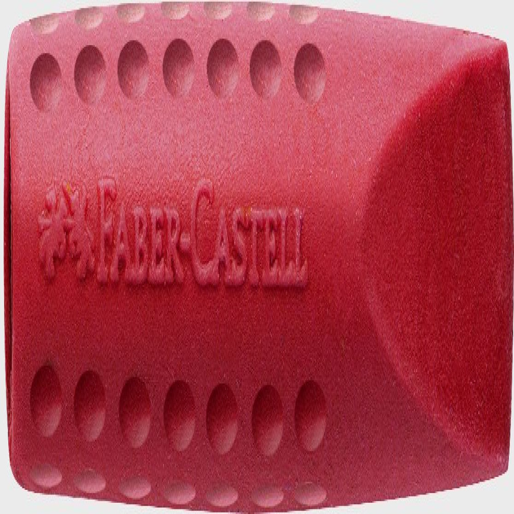 Radiera Capac Grip 2001 Rosie/albastra 2/set Faber-castell