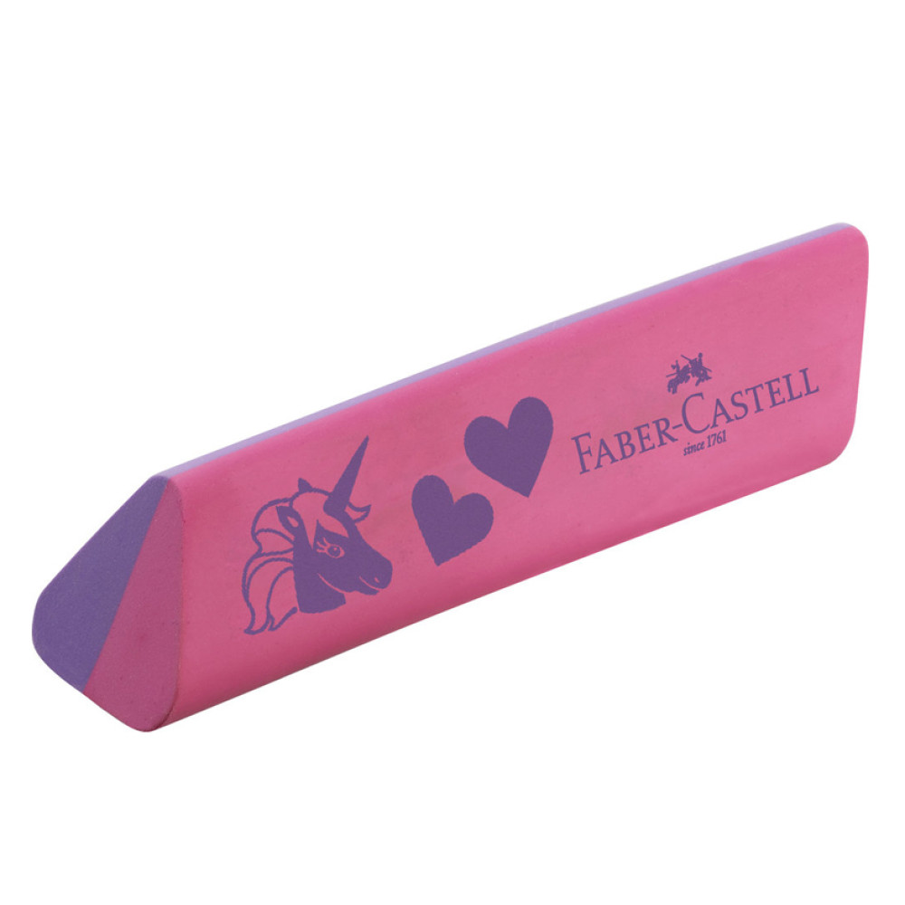 Radiera Creion Dust Free Unicorni Faber-castell