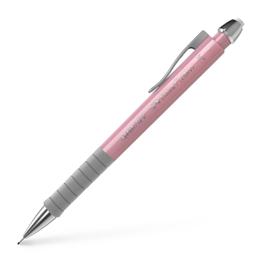 Creion Mecanic 0.7mm Rose Shadow Apollo 2024 Faber-castell