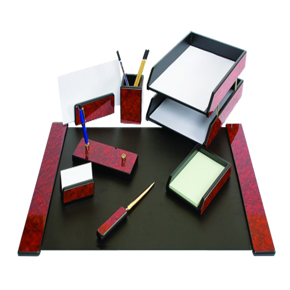 Set De Birou Din Lemn Mahon 8 Piese Set De Birou Din Lemn Mahon 8 Piese