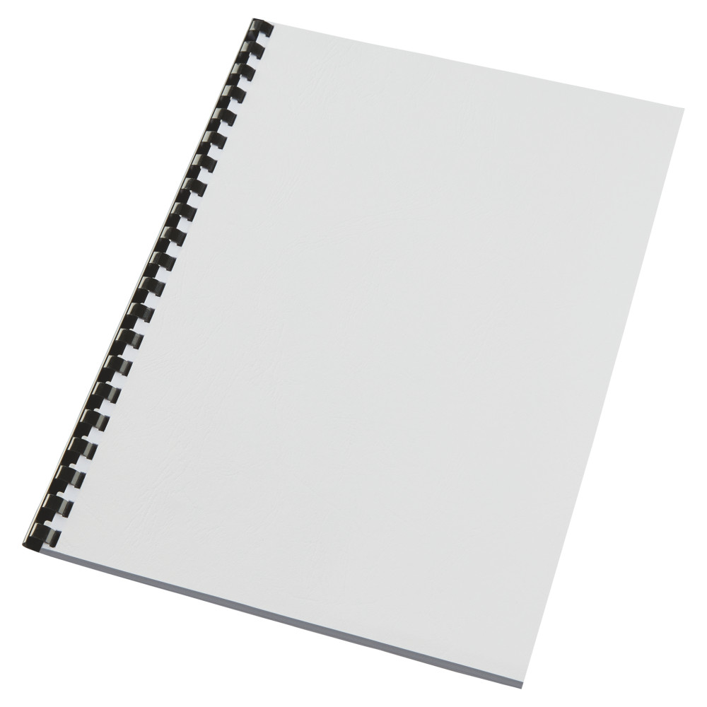 Coperti Carton A4 250g Alb Mat 100/top Gbc