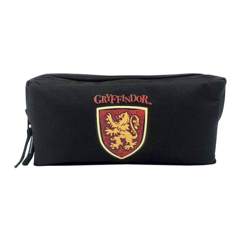 Penar Etui Dreptunghiular 3 Fermoare Harry Potter Negru Pigna