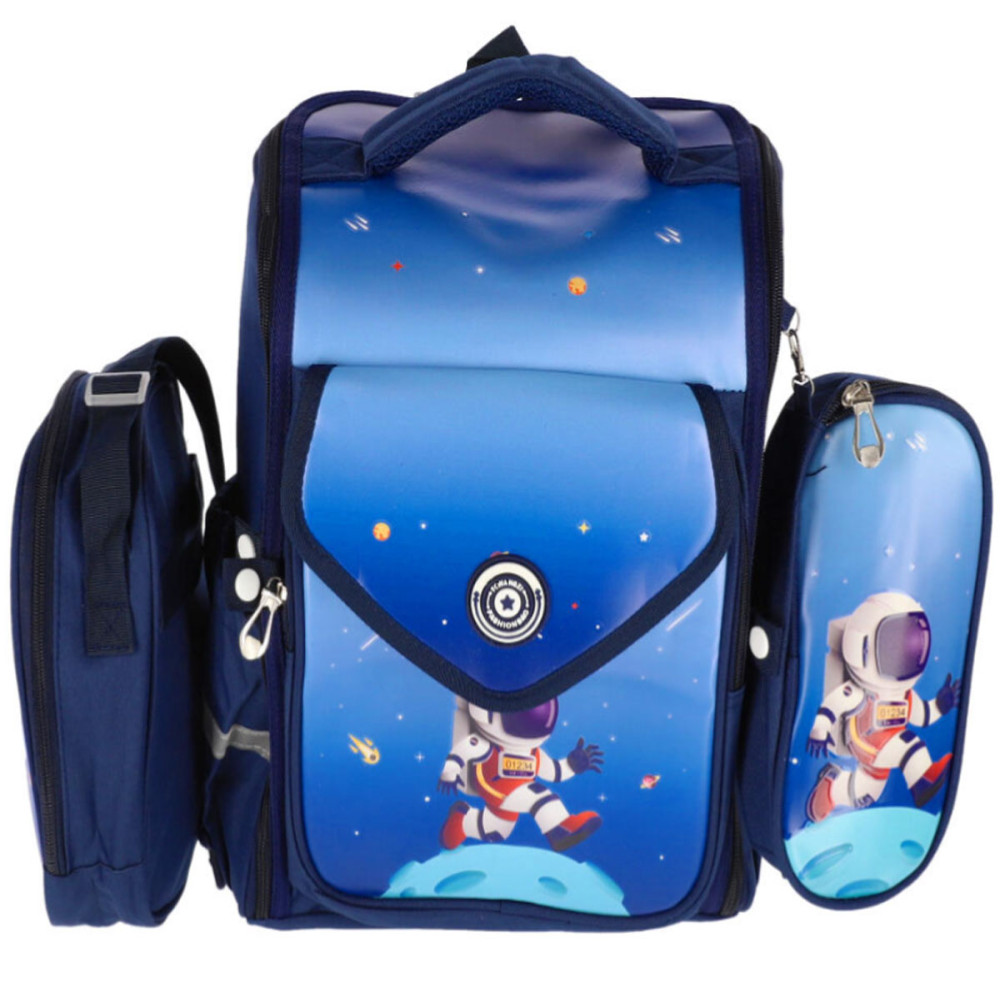 Ghiozdan Clasa 0 Astronaut +penar +lunch Box Pigna