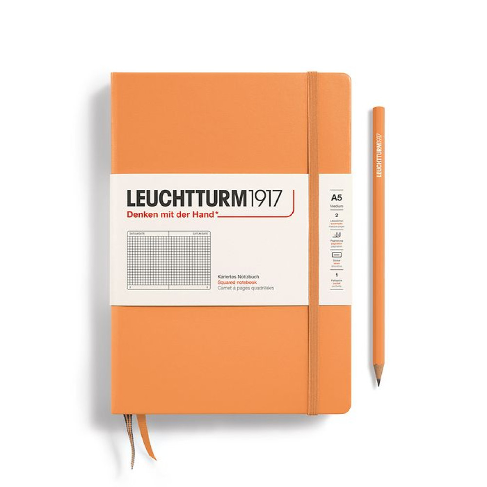 Caiet A5 Aritmetica Coperta Rigida Piersica Leuchtturm