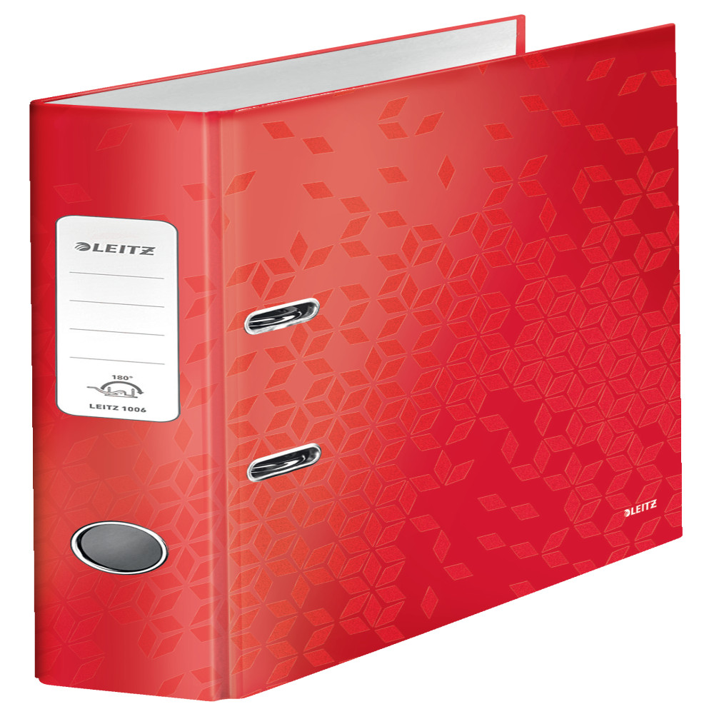 Biblioraft Plastifiat 5.2 Cm 180 Grade Rosu Wow Leitz