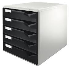 Cabinet 5 Sertare Negru Standard Leitz