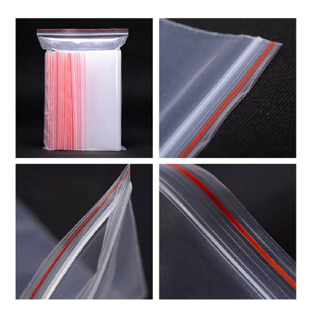 Set 100 Pungi cu Fermoar Ziplock, 40x60 mm, Punga cu Fermoar, Punga cu Inchidere, Punga cu Fermoar Ziplock, Punga cu Fermoar Ziplock Transparenta, Punga cu Sistem de Resigilare, Punga cu Inchidere din Polietilena