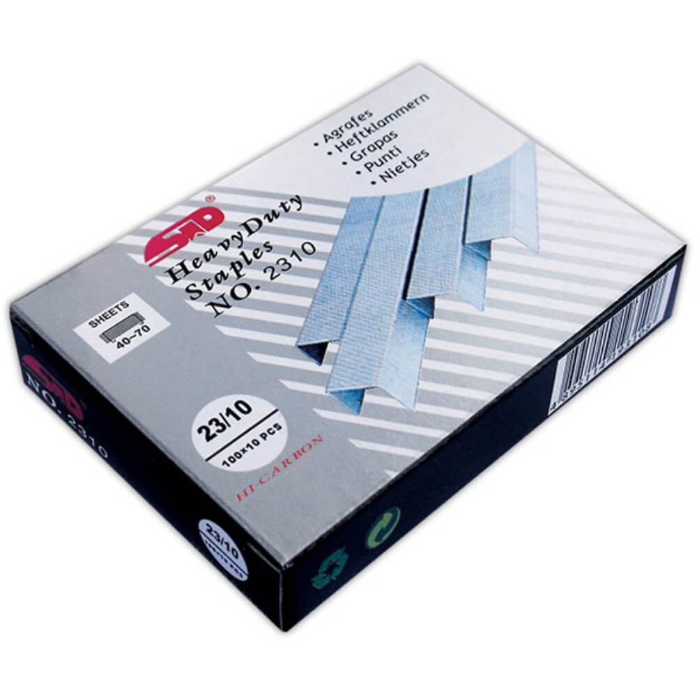 Capse 23/10 Noki, 1000 Buc/Set, Capse Rezitente, Capse Otel, Capse din Otel, Set de Capse, Set Capse Noki, Capse Letz, Capse Capsator, Capse pentru Capsator, Capse rapide