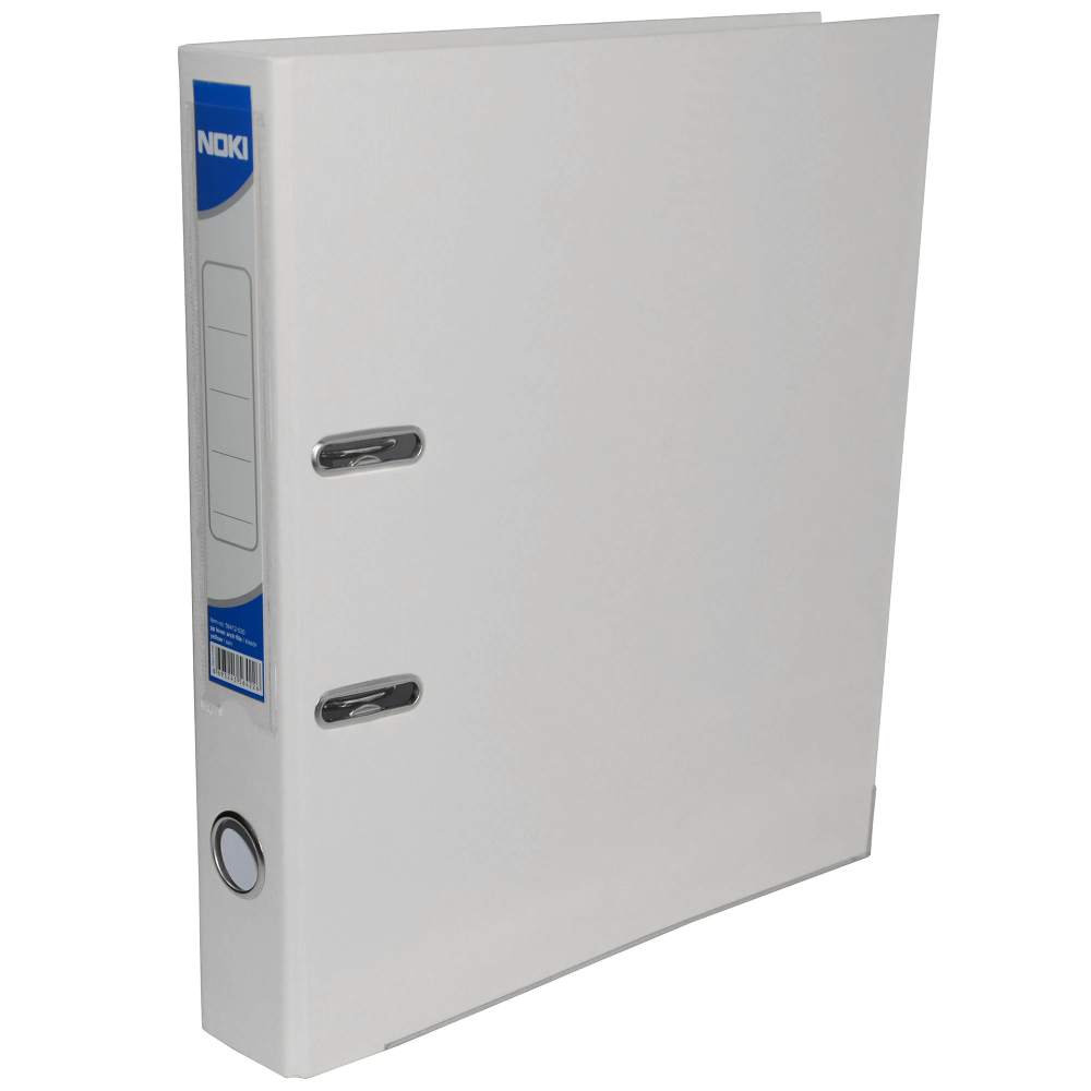 Biblioraft Plastifiat Noki, Cotor 5 cm, Alb, Bibliorafturi Plastifiate, Biblioraft Noki, Bibliorafturi Noki, Bibliorafturi Acte, Bibliorafturi Birou, Biblioraft Acte, Biblioraft Scoala, Biblioraft Organizare, Bibliorafturi Organizare