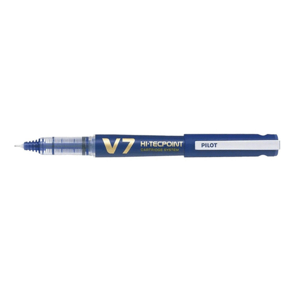 Roller 0.7mm V7 Albastru Hi-tecpoint Pilot
