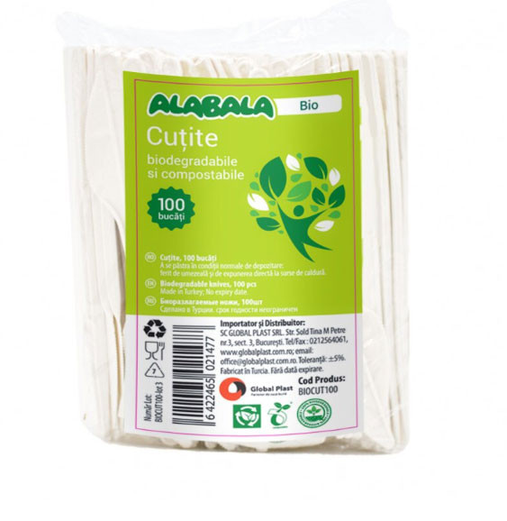 Cutite Biodegradabile 100/set