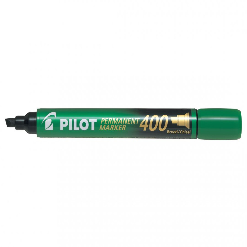 Marker Permanent Verde Varf Tesit 4mm P400 Pilot Marker Permanent Verde Varf Tesit 4mm P400 Pilot