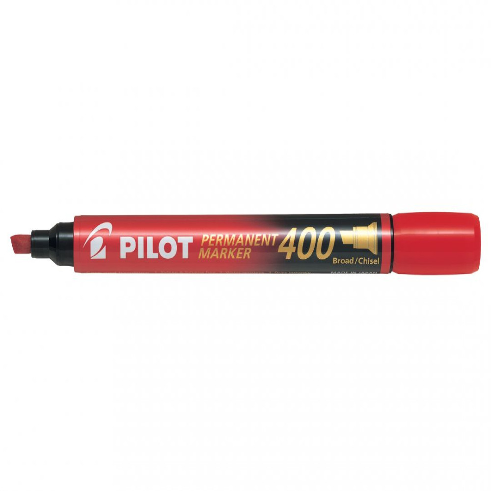 Marker Permanent Rosu Varf Tesit 4mm P400 Pilot Marker Permanent Rosu Varf Tesit 4mm P400 Pilot