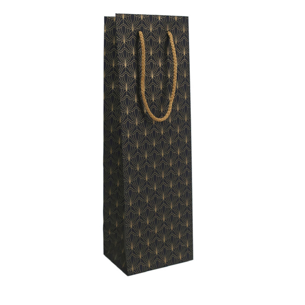 Pungi Cadou Sticla Black&gold B 120 X 90 X 39 0mm Rotolux Pungi Cadou Sticla Black&gold B 120 X 90 X 39 0mm Rotolux