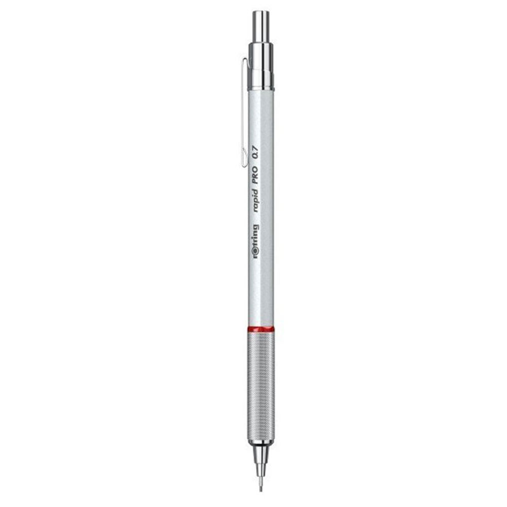 Creion Mecanic 0.7mm Rapid Pro Argintiu Rotring