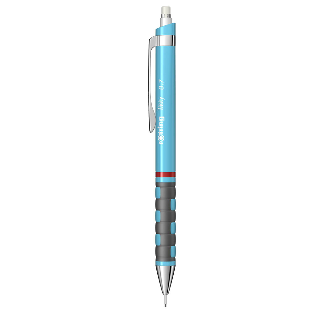 Creion Mecanic 0.7mm Tikky 3 Albastru Deschis Rotring