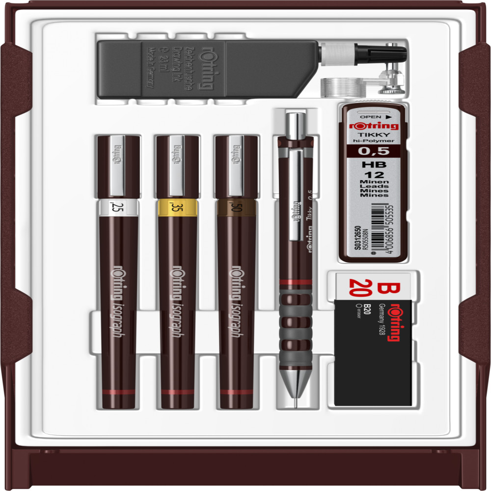 Trusa Isograph 0.25/0.35/0.5 College Rotring