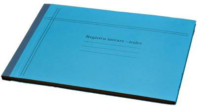 Registru Intrari Iesiri Orizontal Cartonat