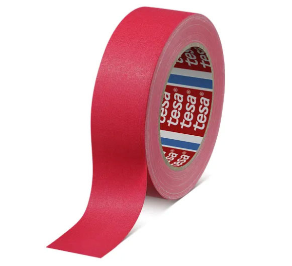 Banda Adeziva Textila Roz Neon 25m*25mm Tesa