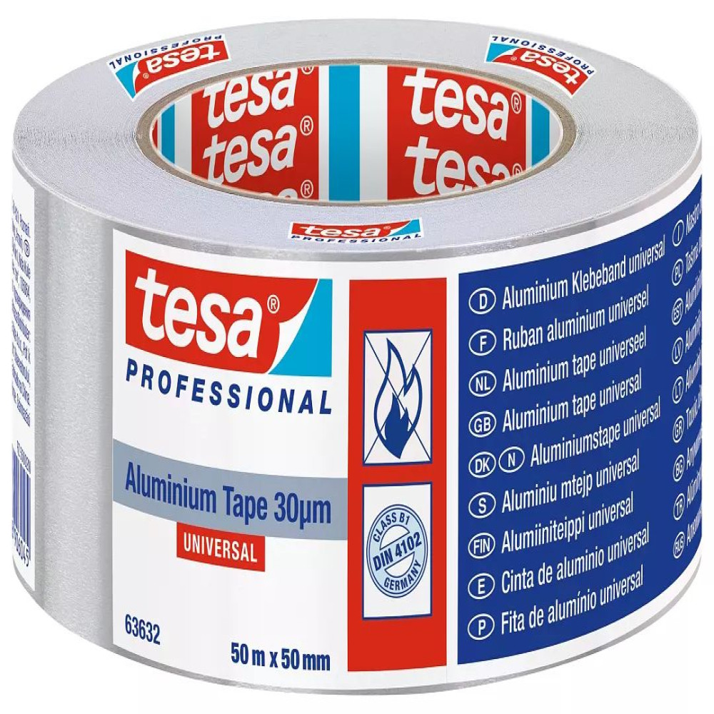 Banda Adeziva Din Aluminiu 50m*50mm Tesa
