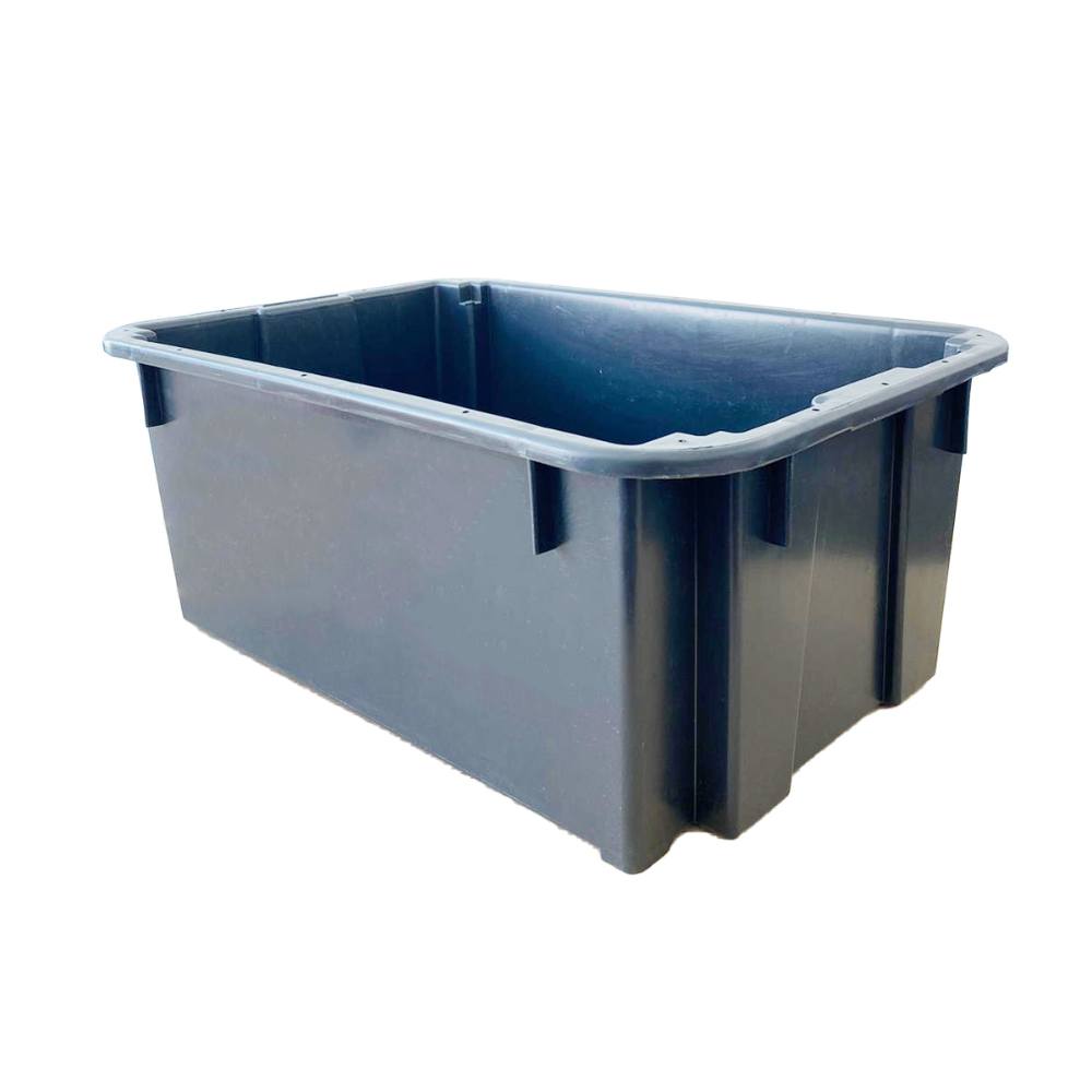 Lada pentru Transport Carne Neagra, Dimensiune 600x400x230 mm Lada pentru Transport Carne Neagra, Dimensiune 600x400x230 mm