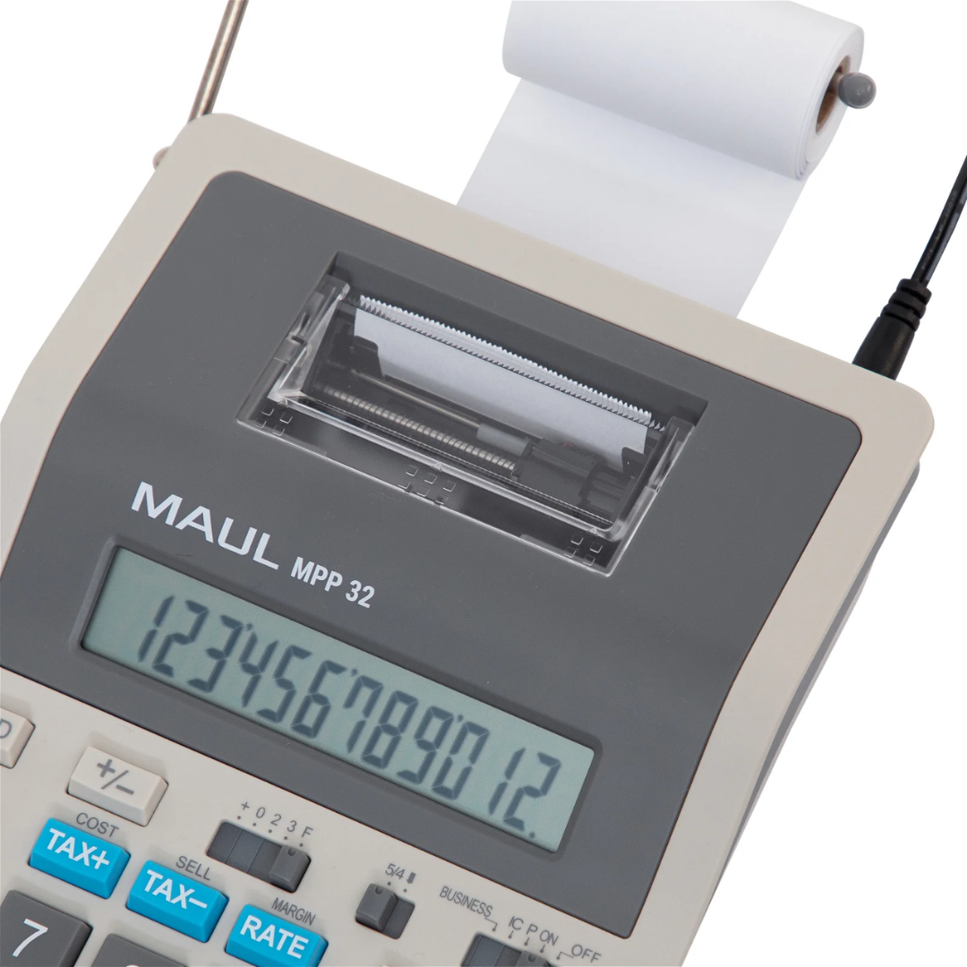 Calculator Cu Banda Maul Mpp32, 12 Digits - Gri