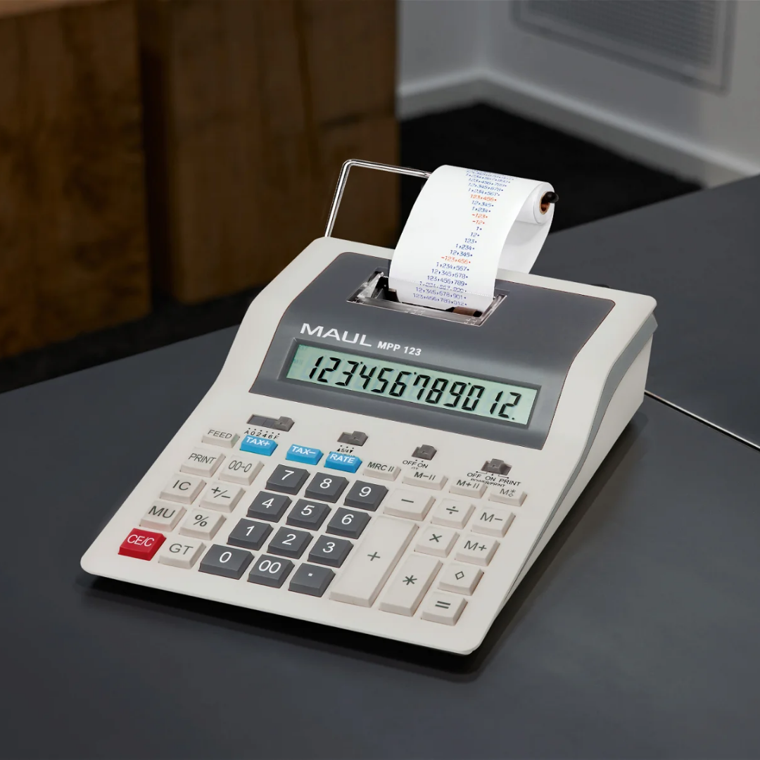 Calculator Cu Banda Maul Mpp123, 12 Digits - Gri