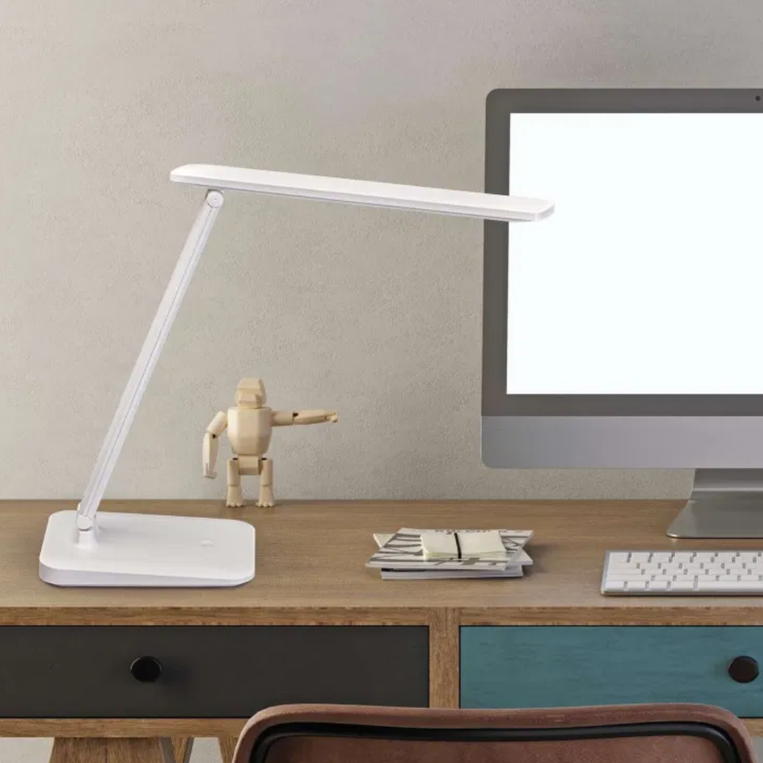 Lampa Led De Birou, Reincarcabila Mobila Maulsally, Intensitate Reglabila In Culori Variate - Alb