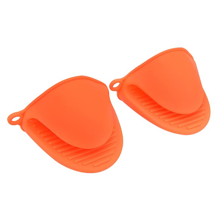 Manusa De Protectie Pentru Cuptor Din Silicon, Culoare Portocaliu