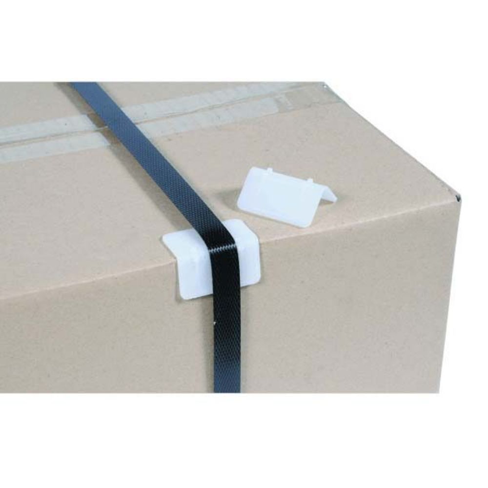 Coltare din Plastic cu Dimensiunea 20 mm, 500 Buc/Bax - Profil de Protectie pentru Ambalat Paleti si Colete Coltare din Plastic cu Dimensiunea 20 mm, 500 Buc/Bax - Profil de Protectie pentru Ambalat Paleti si Colete