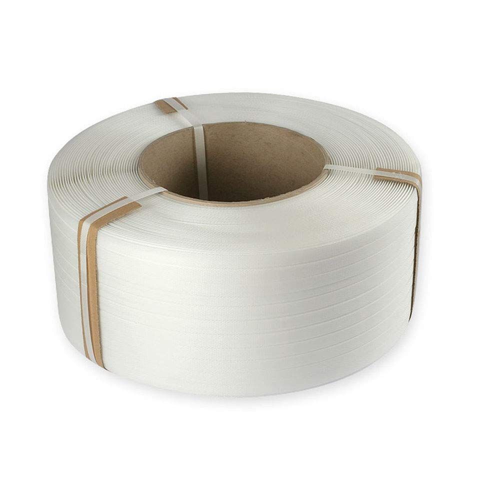 Banda de Legat PP Alba, 8mm x 4500m, Grosime 0.55 mm, Greutate Rola 22 Kg  - Banda Polipropilena pentru Ambalare si Paletizare, Banda pentru Ambalare Manuala Banda de Legat PP Alba, 8mm x 4500m, Grosime 0.55 mm, Greutate Rola 22 Kg  - Banda Polipropilena pentru Ambalare si Paletizare, Banda pentru Ambalare Manuala